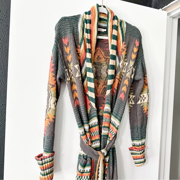 Faherty Paloma Duster Cardigan Sweater Valley Multi
Aztec Size Small - Picture 7 of 14